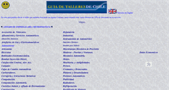 Desktop Screenshot of guiadetalleres.cl